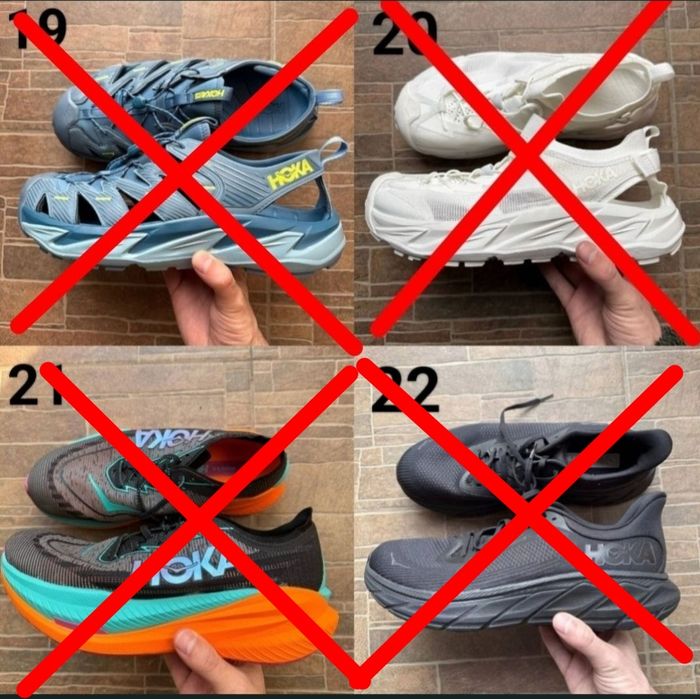 «Оригінальні Сток Hoka Nike Бігові Баскетбольні Кросівки Розміри 49.5