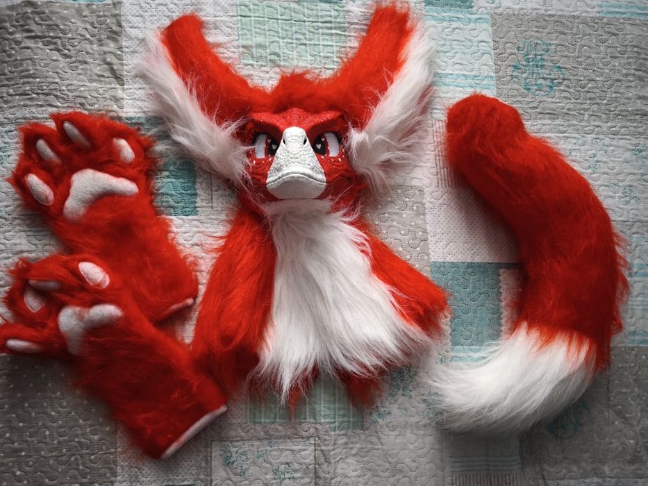 Маска Furry раптор за індивідуальним пошивом