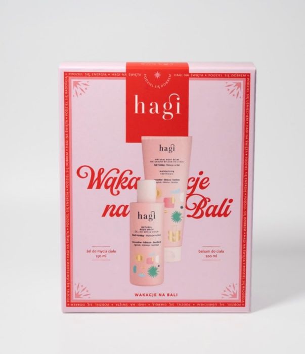 Zestaw  Hagi Wakacje na Bali - Balsam 200ml + Żel do Mycia 150ml