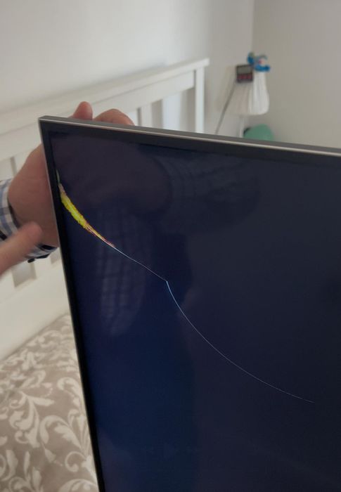 Tv sony 65 cali uszkodzony