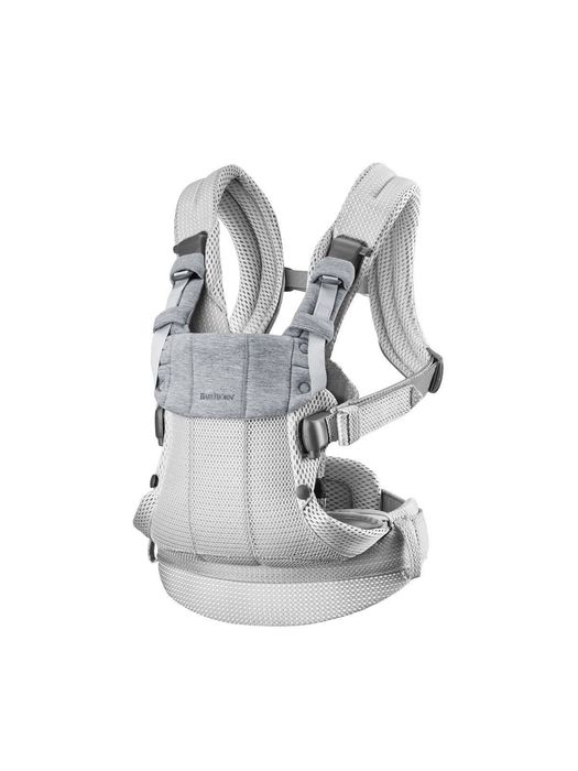 BABYBJORN - nosidełko Harmony 3D Mesh, Srebrny WSZYSTKIE KOLORY