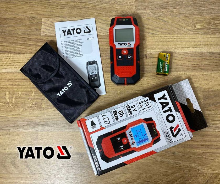 NOWY Wykrywacz przewodów w ścianie DETEKTOR profili kabli UNIWERSALNY