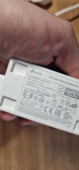 Tp-Link poe zasilacz 24v i 48v