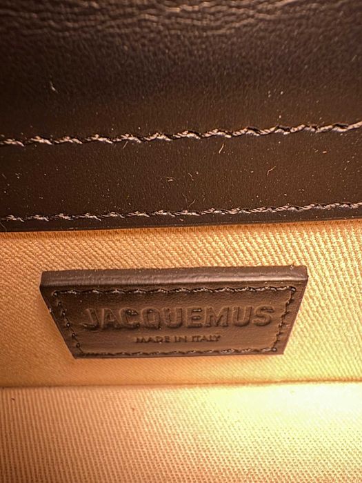 Mala Jacquemus Le Bambino Nova com etiqueta