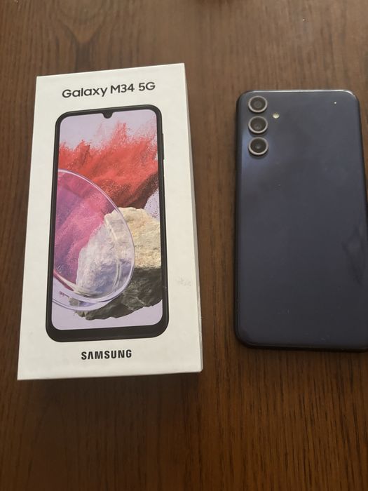 Samsung Galaxy M34 5G 128 GB – Bardzo dobry stan | Oryginalny zestaw | Z ładowarką