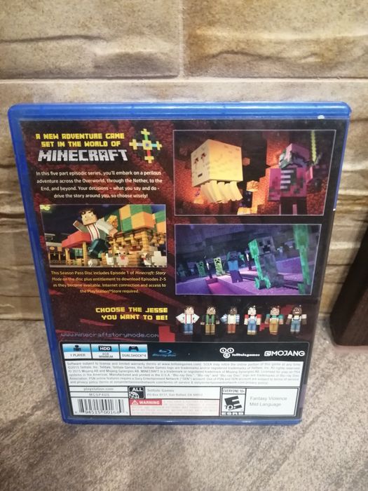 Gra na ps4 minecraft story mode