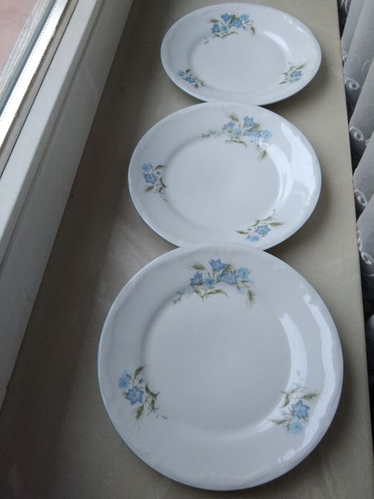 Talerze deserowe 3 szt, 19 cm