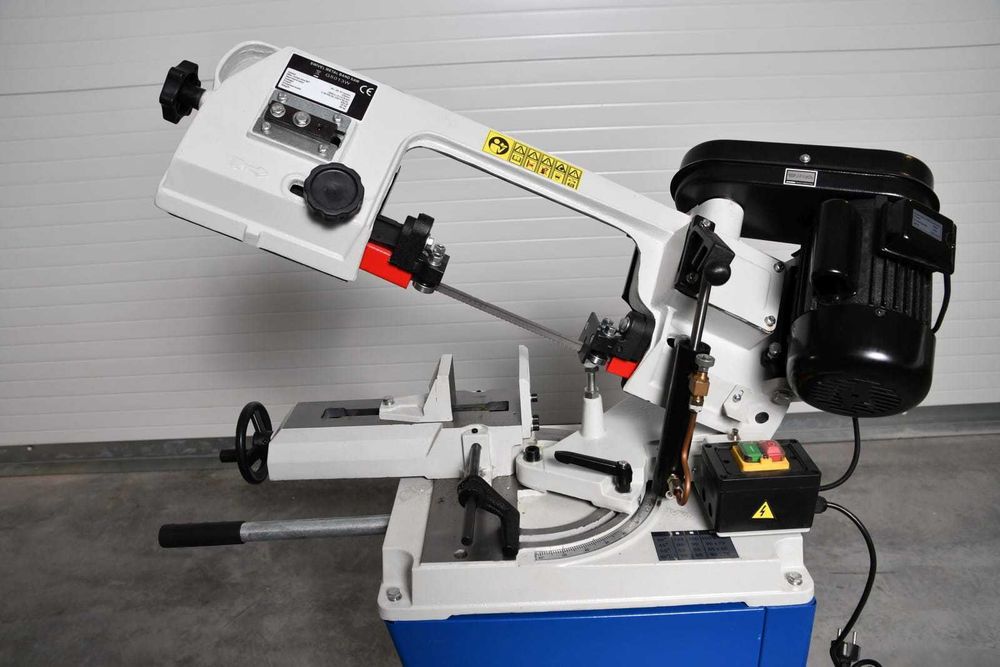 Przecinarka taśmowa do stali metalu 128mm chłodzenie skrętne ramię