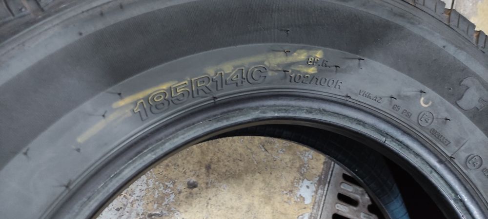 Pneus 185r 14 c comerciais semi novos