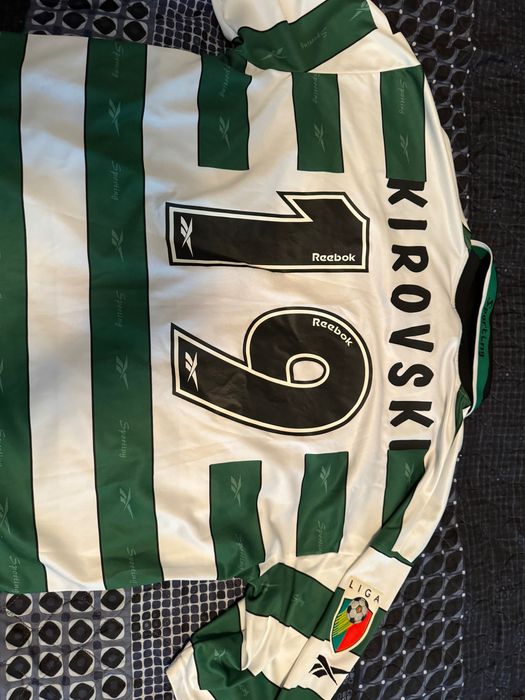 Kirosvki camisola usada de jogo do sporting portugal antiga