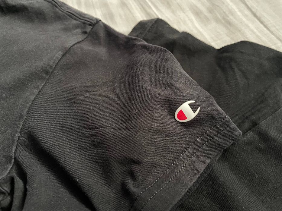 hampion футболка чорна