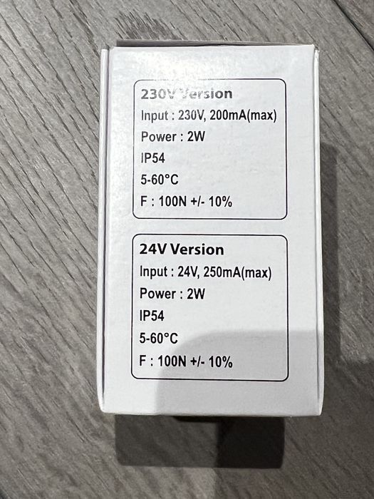 SALUS siłownik termoelektryczny T30NC 24V (dostepne 12 sztuk)