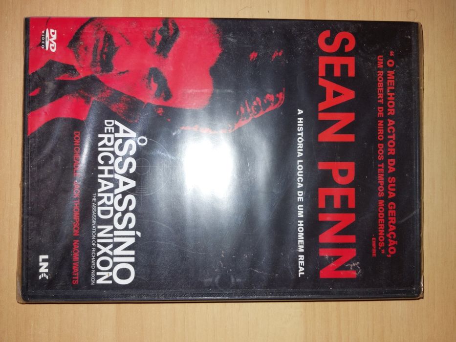 NOVO e SELADO DVD " O Assassínio de Richard Nixon" 2004