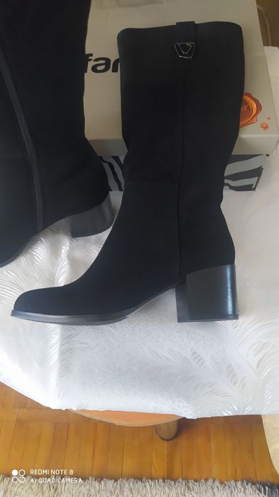 Сапоги демисезонные Welfare Новые(натуральный нубук)