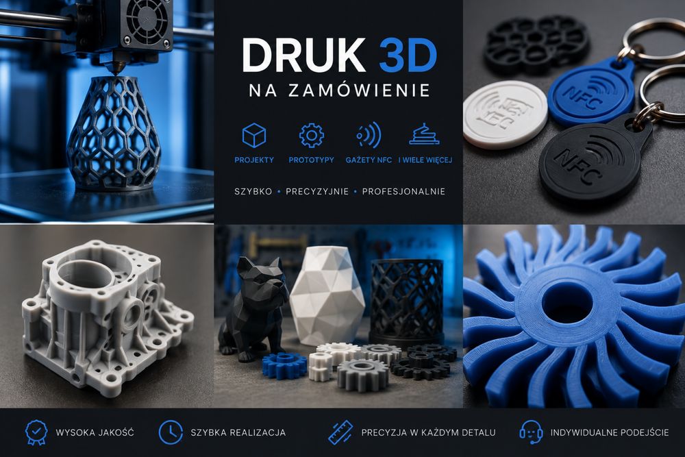 Druk 3d na zamowienie