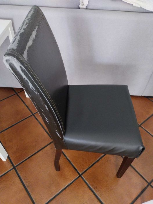 8 Cadeiras de Sala Almofadadas