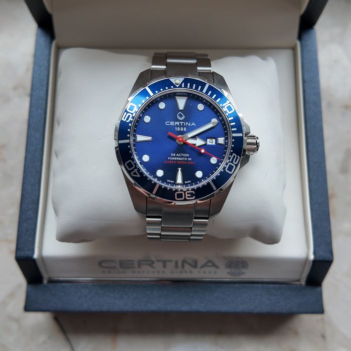 Certina DS Action Diver Automatic | Powermatic 80 Blue | Full Set