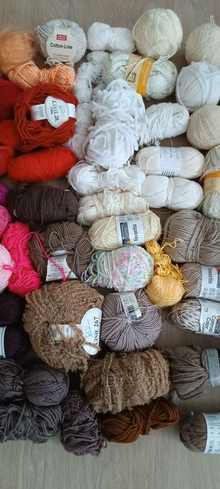 Wełna włóczka moher