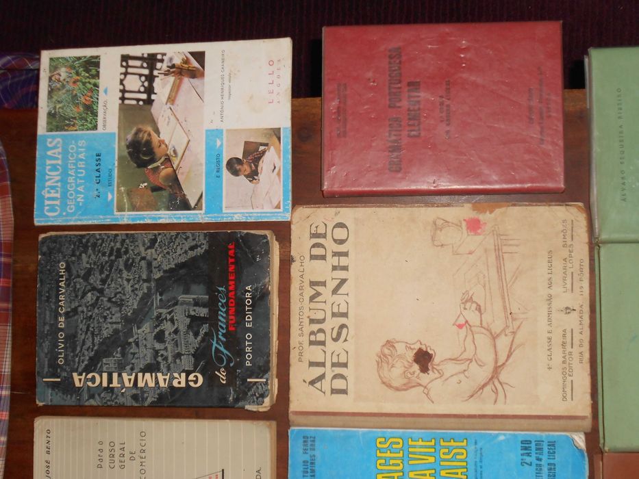 Compendios livros escolares antigos diversos varias epocas