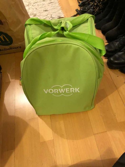 mala de transporte bimby verde