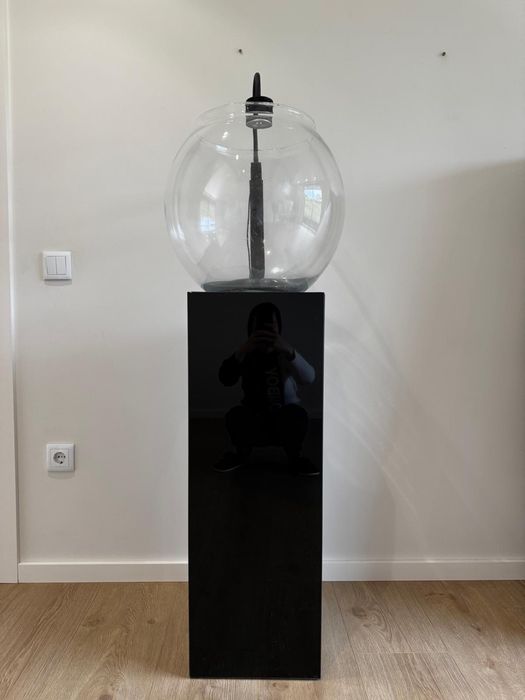 Aquario 50L com móvel e iluminação