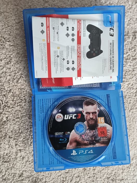 UFC3	PS4	Playstation 4		Como novo!