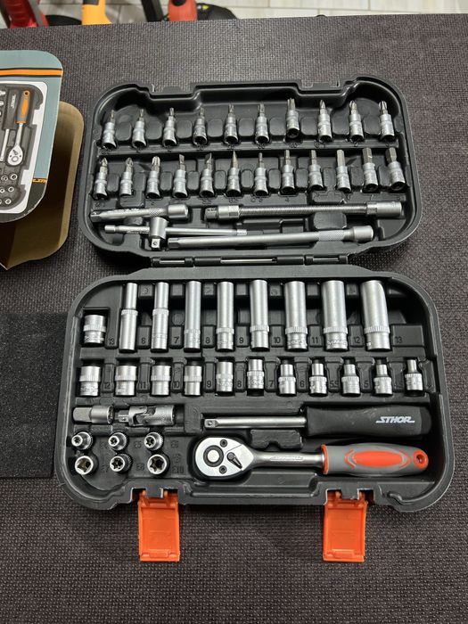 Набор инструментов 56 ед. STHOR Польша Технология AS-DRIVE