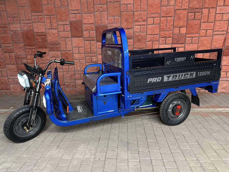 Електричний вантажний трицикл Corso 1200w