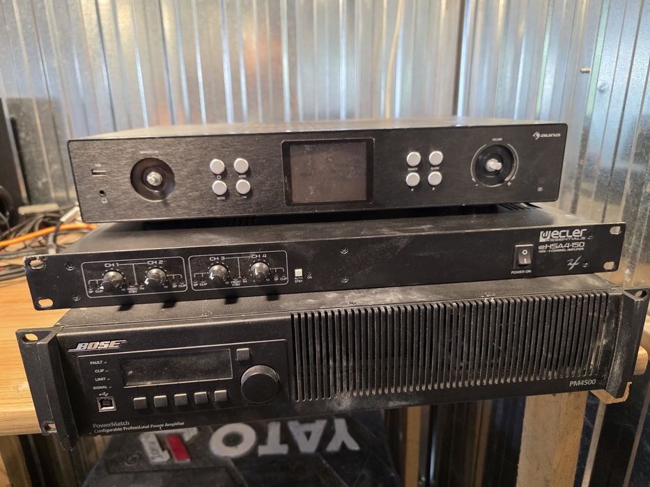 BOSE PowerMatch PM4500, ECLER eHSA4-150