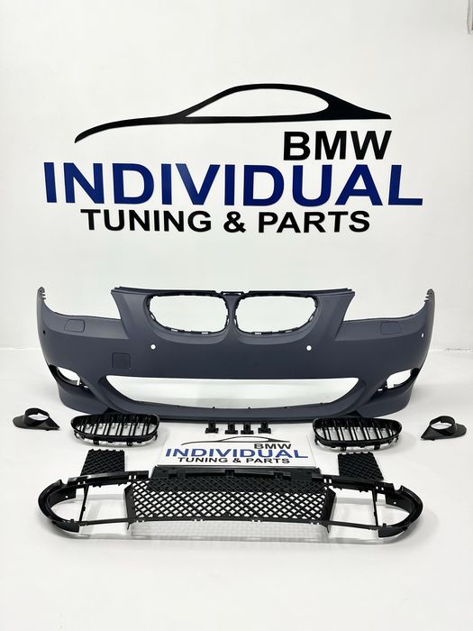 Бампер передній BMW E60/E61 у стилі M-Tech / M Paket bmw e60 e61 бмв м