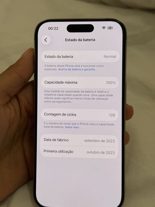 iPhone 15 Pro – 128GB (eSIM) Excelente Estado