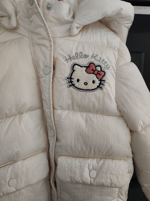 Kurtka zimowa H&M hello kity roz 122