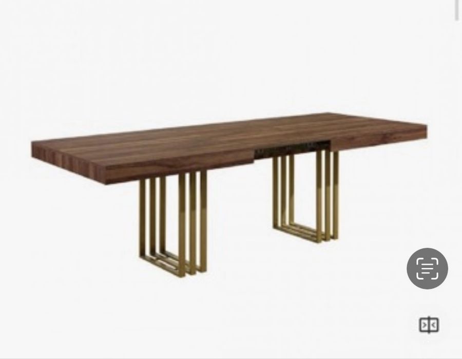 Mesa nova na caixa