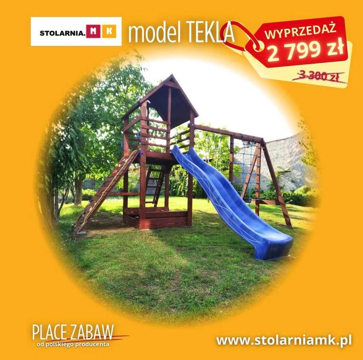 HIT CENOWY!Plac zabaw Tekla PROMOCJA do końca lutego 2026!