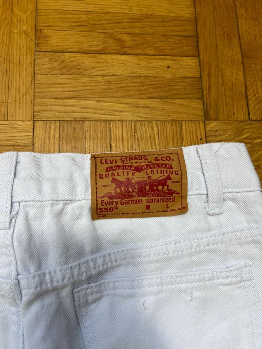 Spodnie Levi’s 550 Crosses Y2K White Unisex