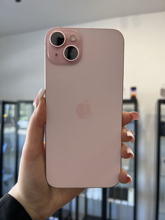 Telefon iPhone 15 PLUS 256GB Różowy Apple Gwarancja iTrade