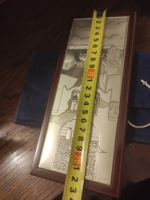 Moldura Quadro Decoração Prata 925