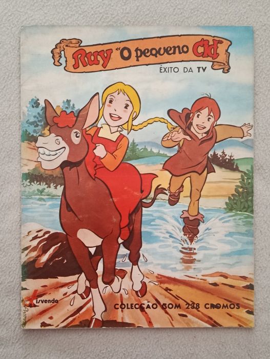 6 CADERNETAS  de Cromos - Espaço 1999 (2), Corsário Negro (2, Ciências, Ruy "o Pequeno Cid"