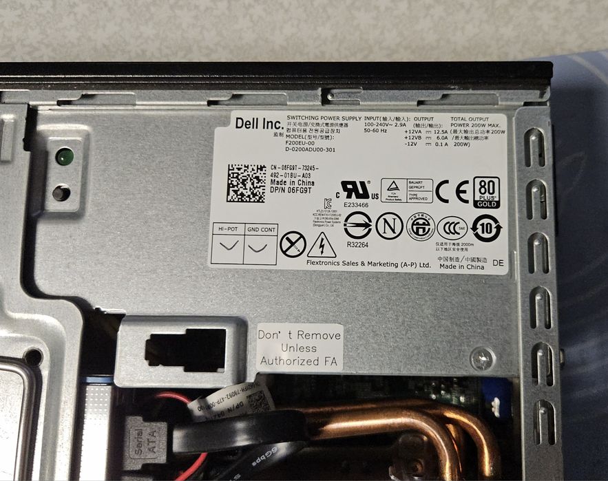 Dell Optiplex 7010 USFF  Xeon E3-1265Lv2 міні ПК десктоп