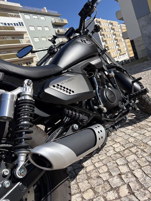 Keeway K-Light 125 – Ano 2023 – Só 2.800 km