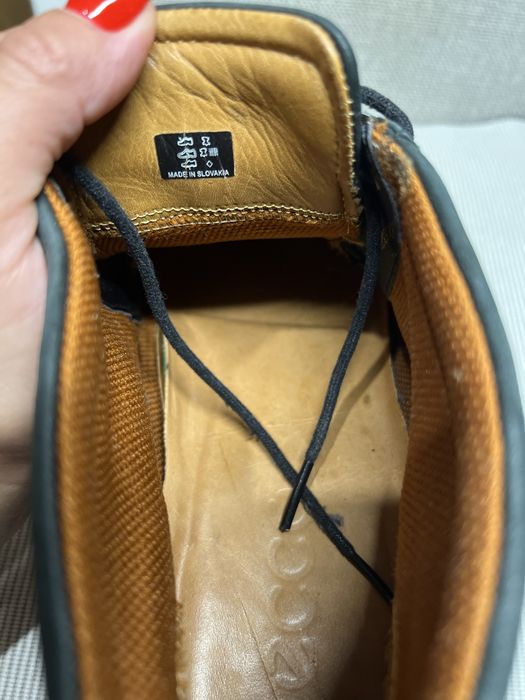 Ecco шкіряні туфлі ботінки