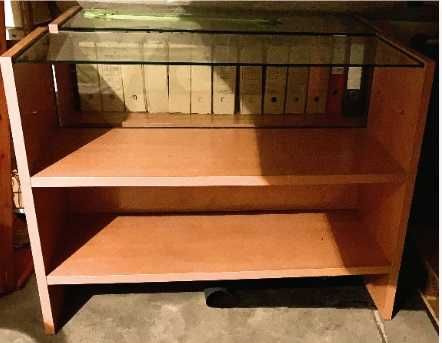Mobiliário para loja - balcão vitrine
