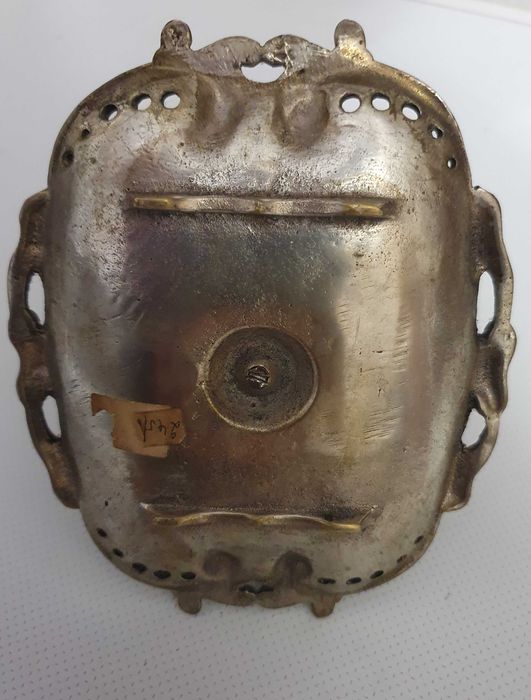 Belíssima Fosforeira / Cinzeiro, em estanho - Anos 60