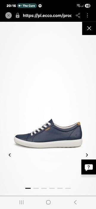 Ecco sneakersy 41 nowe