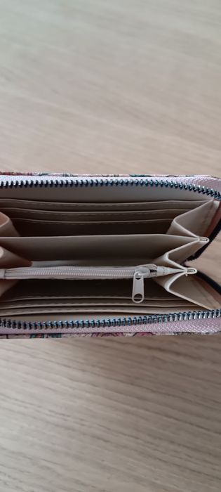 Portfel na zamek z korka