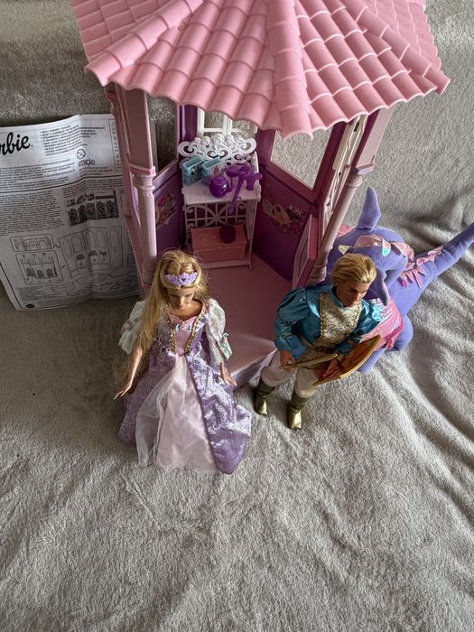 Barbie roszpunka z akcesoriami