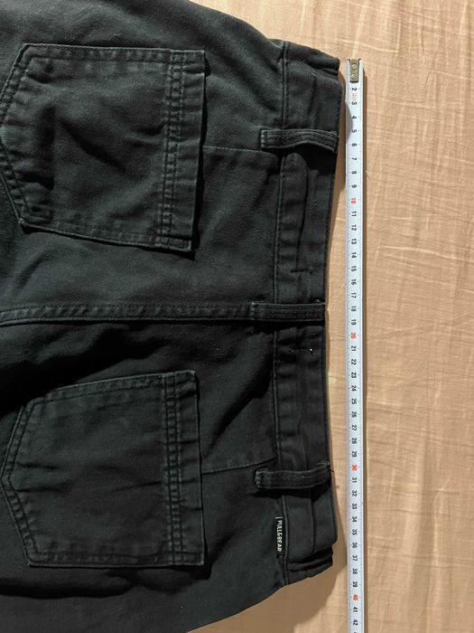 spodnie bojówki czarne 34 Pull&Bear cargo