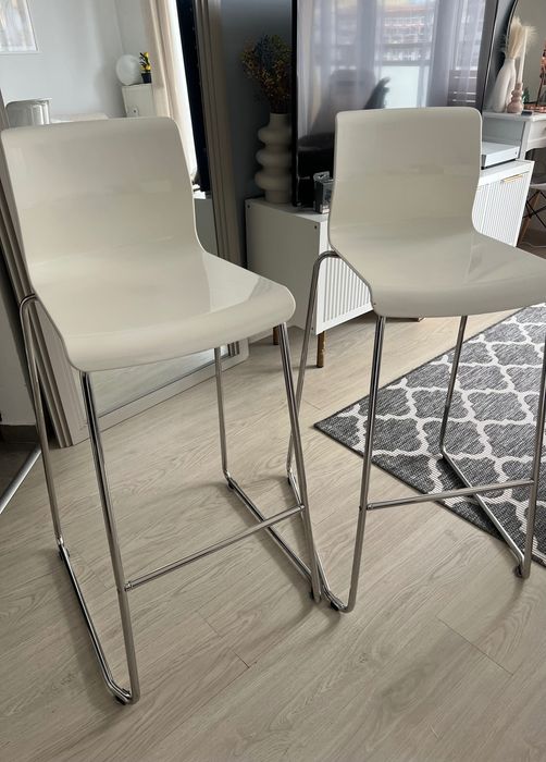 Krzesła barowe, hoker ikea  GLENN