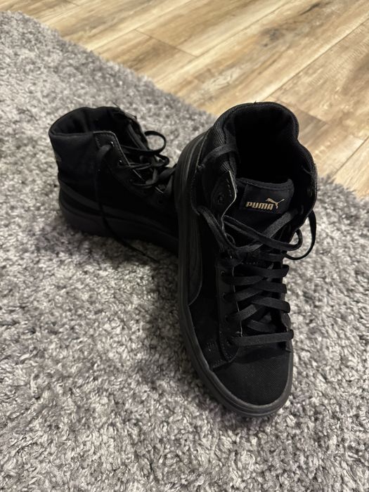 Кеди чорні Puma 40-41