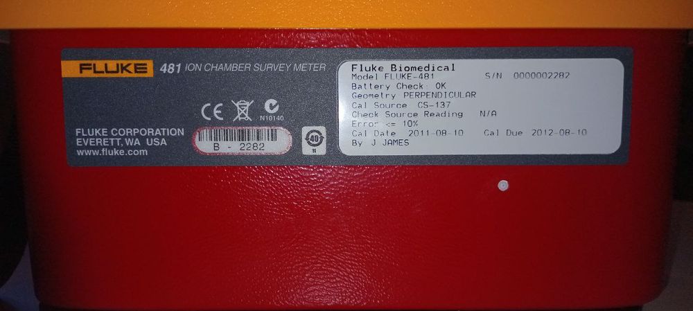 Дозиметр "Fluke Biomedical 481